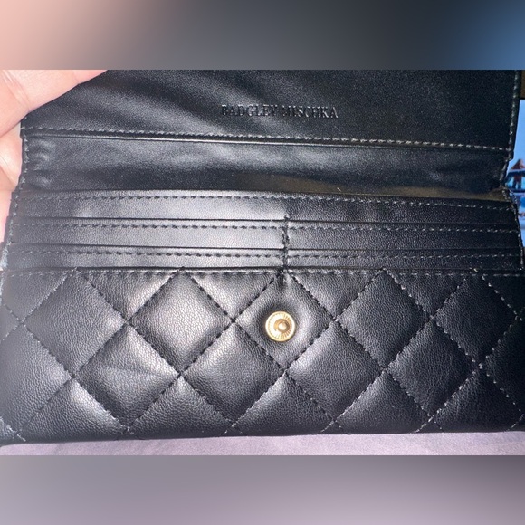 🖤✨ BADGLEY MISCHKA Quilted Wallet | Clutch | NWOT ✨🖤 - Picture 4 of 5